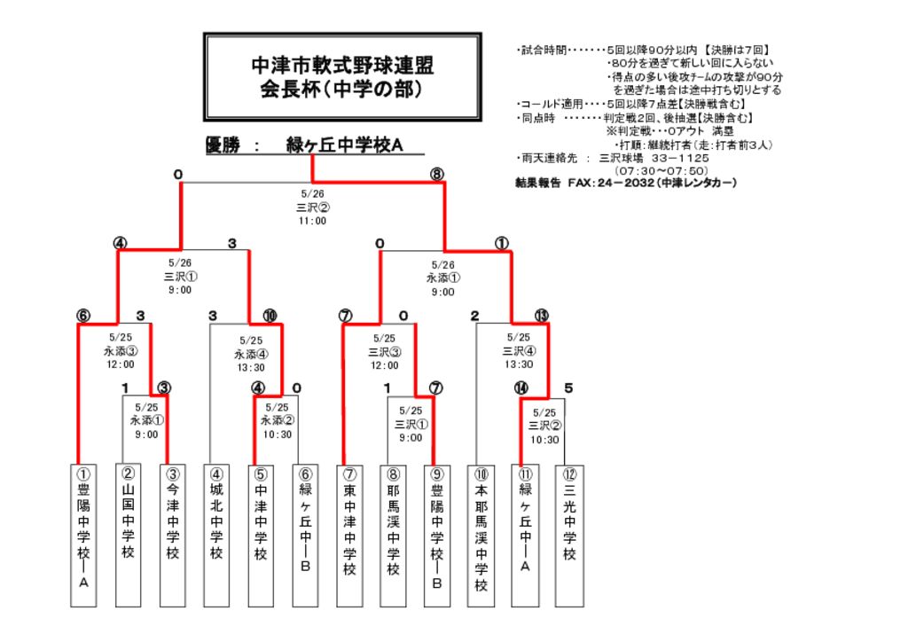 【大会組合せ・結果】20130526新のサムネイル